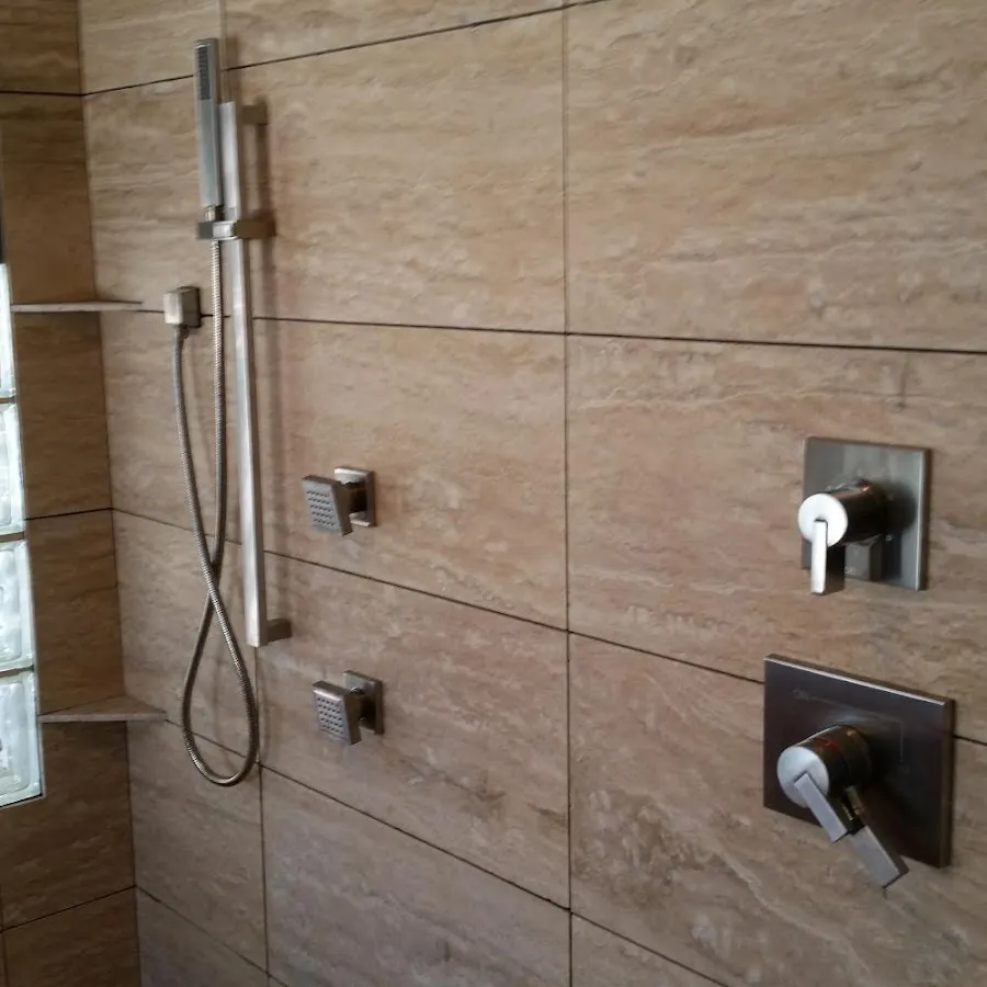 Shower fixture installation for Gas Line Repair in Clarence